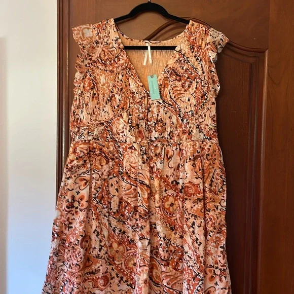 Anthropologie Plus tiered dress 1X | new with tags - Picture 4 of 11